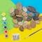 Color Zone® Paint Your Own Rock Art